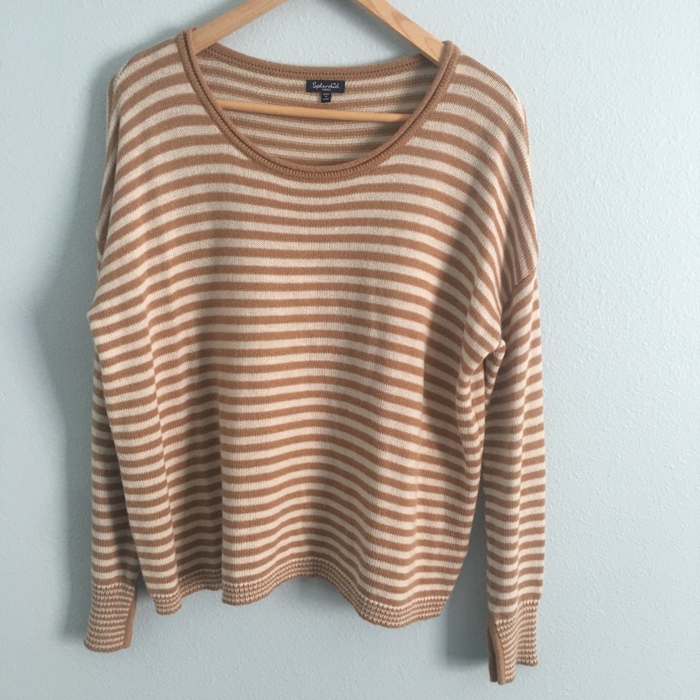 Splendid Knit Striped Sweater Size S